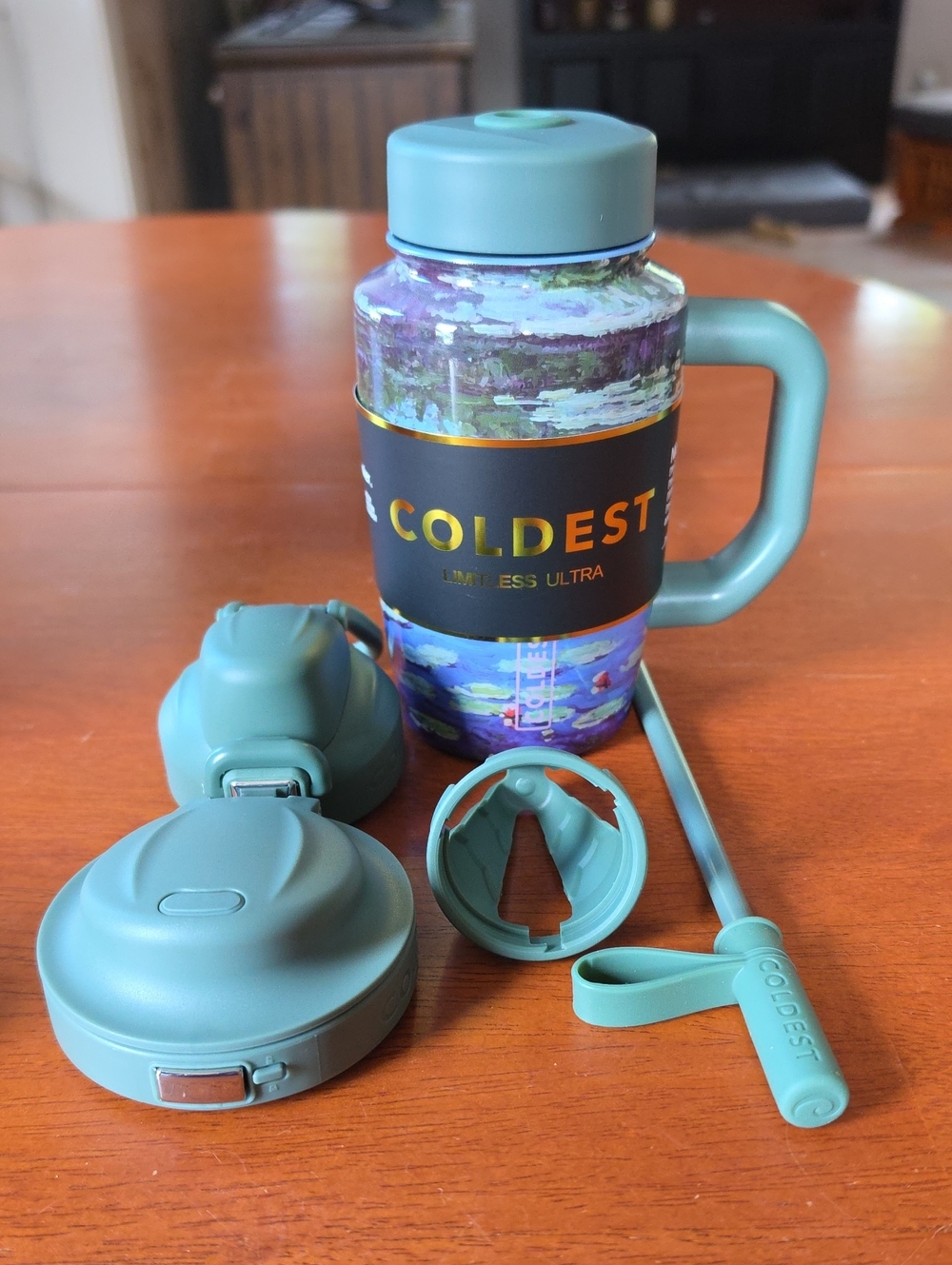 Coldest 15 oz Limitless Bottle - Water Lilies
